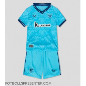 Athletic Bilbao Bortatröja Barn 2023-24 Kortärmad (+ korta byxor)